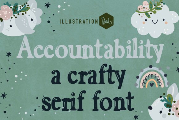 Accountability: The Whimsical Serif Font for Engaging Brand Content