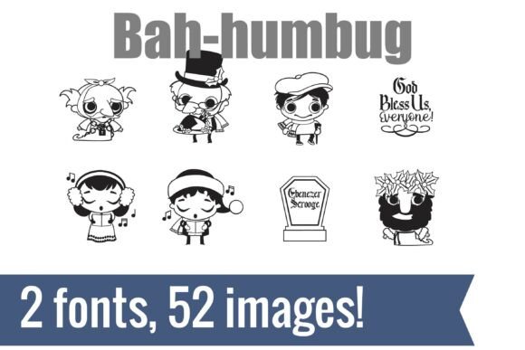 Bah-humbug Dingbats: A Festive Typeface for Seasonal Branding