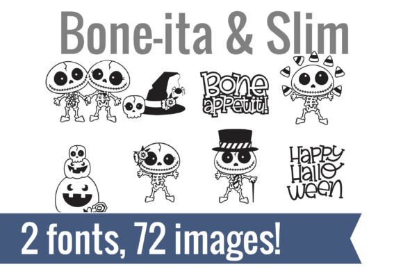 Bone Ita and Slim: A Playful Typeface for Editorial Design