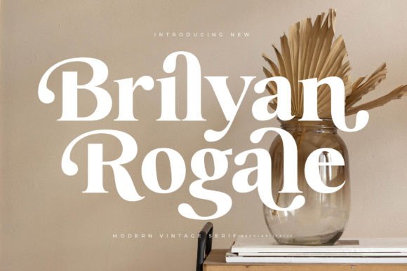 Brilyan Rogale: Elevating Editorial Design with Regal Serif Typography
