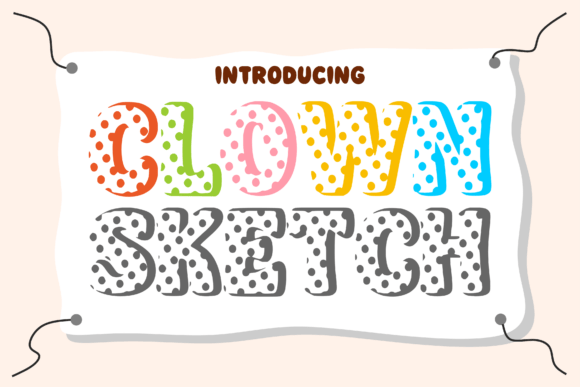 Clown Sketch Typeface Review: A Whimsical Decorative Font for Playful Branding