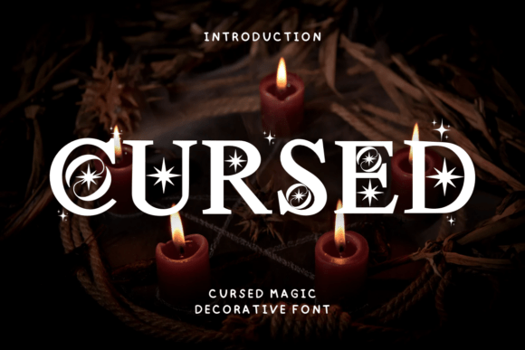 Cursed Magic: Elevating Handmade Brand Identity with Ornate Typography