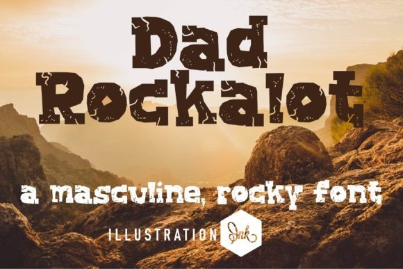 Dad Rockalot: A Sturdy Serif for Bold Campaign Headlines