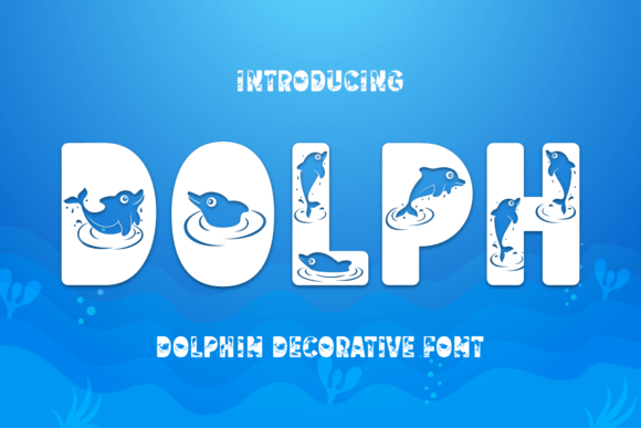 Dolph: A Playful Decorative Font for Craft and Product Design
