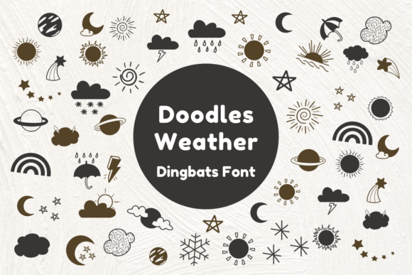 Doodles Weather: The Creative Font for Distinctive Brand Identity