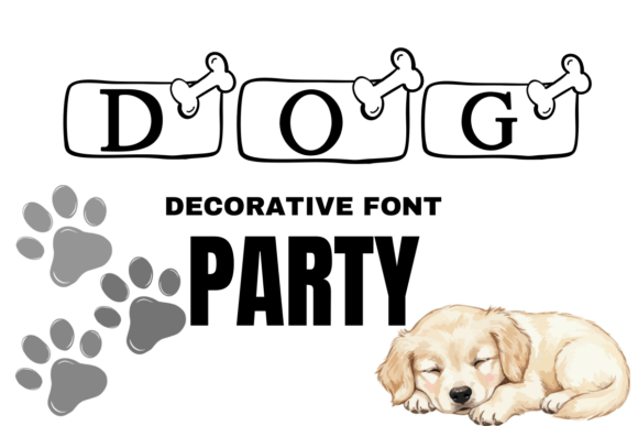 Enhance Editorial Design with the Dog Party Typeface