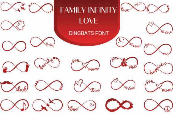 Family Infinity Love: The Creative Font for Brand Consistency