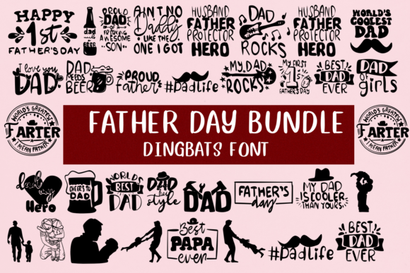 Father Day Bundle: A Creative Font Review for Brand Designers