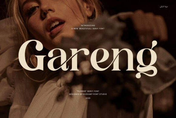 Gareng: The Modern Serif Typeface for Scroll-Stopping Campaigns
