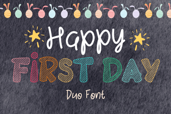 Happy First Day Typeface Review: A Playful Display Font for Editorial Design