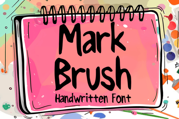 Mark Brush: The Playful Display Font for Authentic Branding
