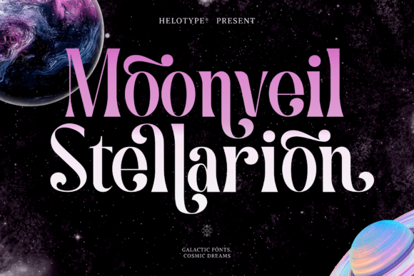 Moonveil Stellarion: A Cosmic Serif for Editorial Design