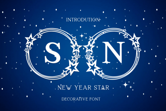 New Year Star: The Decorative Typeface That Elevates Campaign Visuals