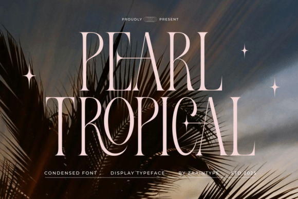 Pearl Tropical: A Serif Font for Elegant Small Business Branding