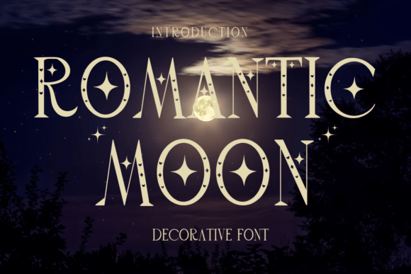 Romantic Moon Typeface Review for Boutique Branding