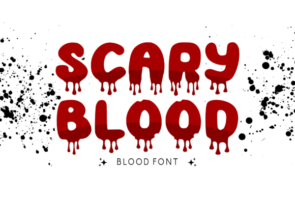 Scary Blood: A Display Typeface for High-Impact Editorial Design