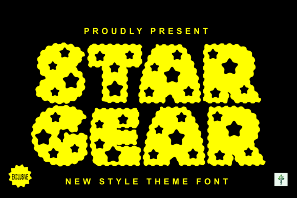 Star Gear Typeface Review: A Bold Choice for Kinetic Brand Identity