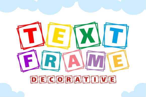 Text Frame: The Decorative Font for Scroll-Stopping Social Graphics