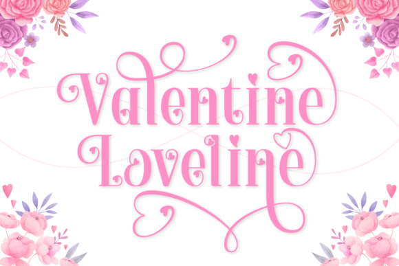 Valentine Loveline: A Serif Font for Editorial Romance