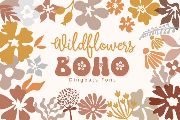 Wildflowers Boho Typeface: Elevate Your Brand’s Visual Story
