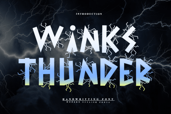 Winks Thunder: A Designer’s Honest Take on This Decorative Typeface